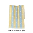 thumbnail image 2 of Anckoeil Cotton Towel, 28.35x12.99in Soft Absorbent Striped Towel for Daily Use, 2 of 5