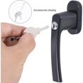 thumbnail image 5 of EcoNesxp Poignée de Porte de Balcon en Acier Inoxydable avec Clé, Vis, Poignée de Fenêtre Verrouillable, design unique, 5 of 5