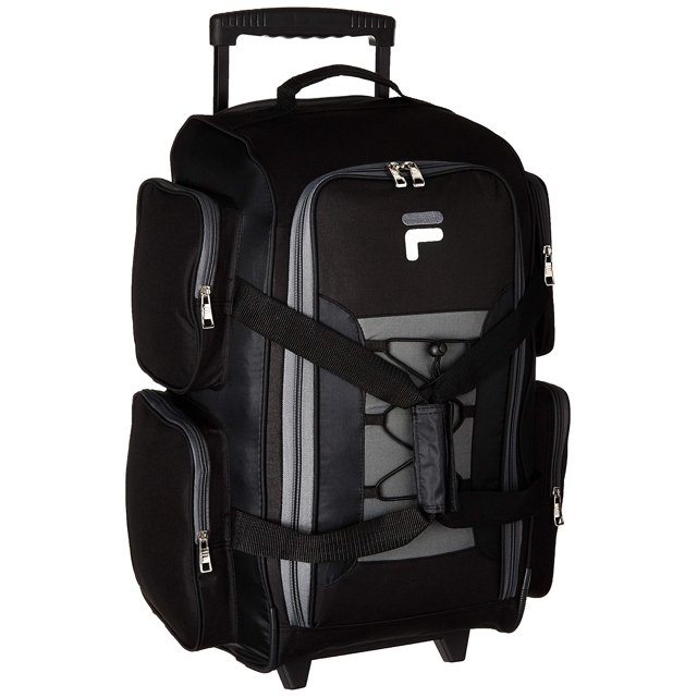 Bolso de viaje con ruedas Fila 22 ligero negro