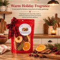 6 Pack Simmer Pot Kit Potpourri with Plaid Bows, Holiday Stovetop ...