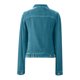 thumbnail image 4 of Mujeres Cozy Retro Plain Slim Short manga larga terciopelo sólido botones Pokets chaqueta cárdigan abrigo suelto Top Fridja po2075, 4 of 5