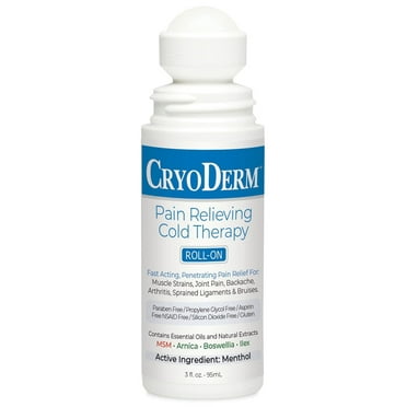 Cryoderm Cold Therapy 3 oz Roll-On