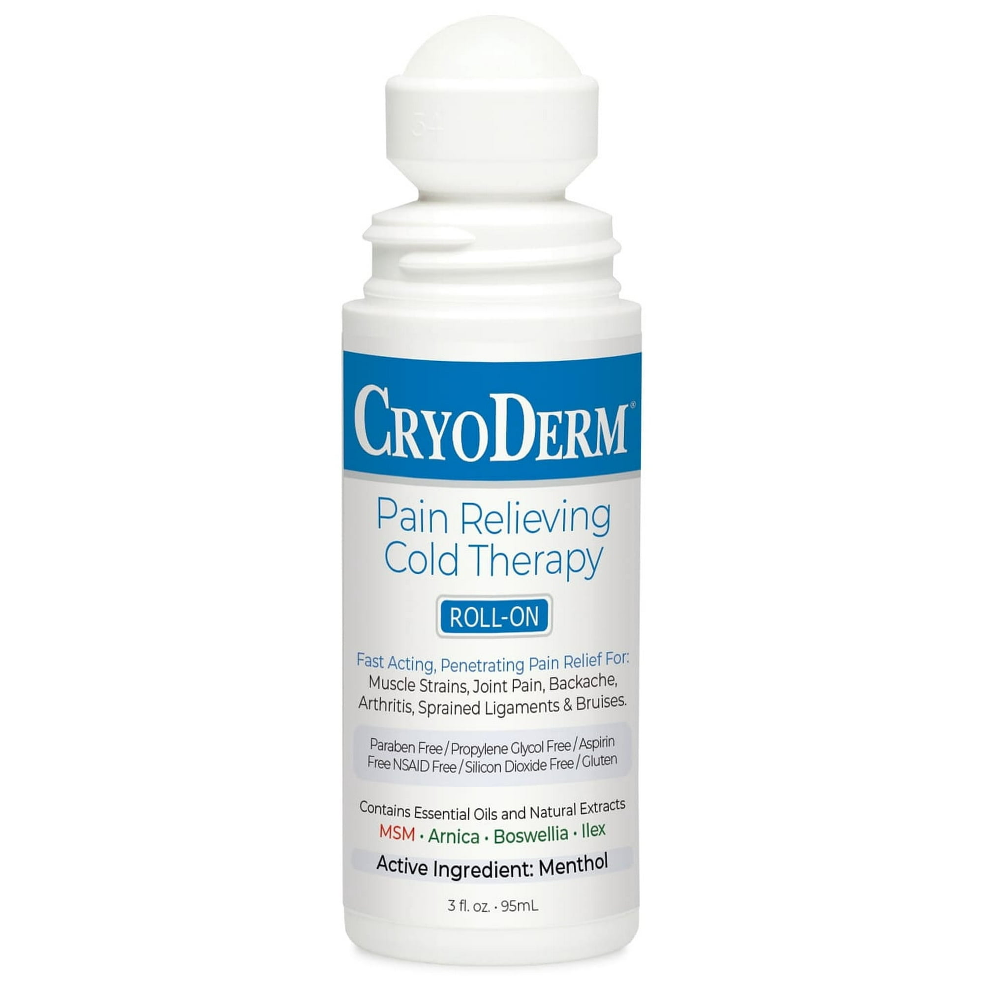 Cryoderm Cold Therapy 3 oz Roll-On