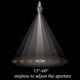 thumbnail image 2 of Foco LED de enfoque 110V 220V Bombilla E27 Tornillo Zoom Focos Luz cálida Luz neutra Mural de habitación Iluminación de restaurante, 2 of 5