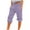 Light Blue, variant on Karight Cargo Capri Pants for Women High Waisted Relaxed Fit Elastic Knit Waist Casual Capris Trousers Cropped Pants Gray
