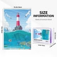 thumbnail image 4 of Kll Lighthouse Sea Port - 300 Piece Jigsaw Puzzle For Adult And Teenagers Family Educational Game Toys 300pcs, 4 of 9