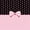 Pink Black, variant on Erosebridal Pink Black Heart Bow Polka Dot Twin Quilt Set, Cute Twin Coverlet Set for Girls Teens, 2-Piece