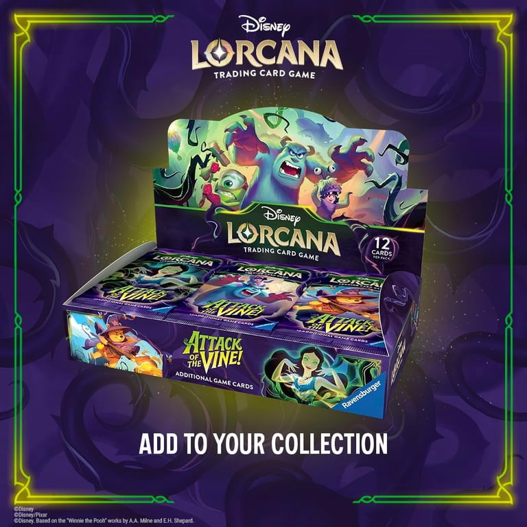 Ravensburger Disney Lorcana TCG: Attack of the Vine! Booster Pack