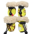 thumbnail image 1 of Dog Winter Shoes, Dog Boots Sports Non-Slip Pet Dog Anti-Slip Sole, Water Resistant Boots for Dogs 2 Pairs Dog Boots &Paw Protectors for Small and Mediumn Dog, 1 of 4