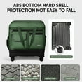 thumbnail image 6 of 36″ Expandable Foldable Suitcase Bag Large Collapsible Rolling Luggage Bag for Storage, Moving & Abroad Travel, Green, JM, 6 of 12