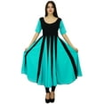 thumbnail image 3 of Bimba Chic Designer Dress Long Georgette Kurta Flaired Zig-Zag Party Wear Kurti, 3 of 7