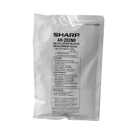 OEM sharp ar-201nd, ar-202nd (ar202nd) developer, black, 30k yield