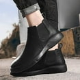 thumbnail image 5 of Men's Chelsea Boots Non-slip Fashion Casual Sports Shoes Outdoor Sports Shoes Wearable Ankle Boots for Men, 5 of 7