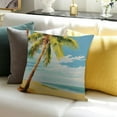 thumbnail image 3 of BANET Throw Pillow Cushion Cover, with Black , Decorative Square Accent Pillow Case 20x20in, 3 of 5