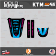 thumbnail image 3 of Kalair GFX Graphics Kit for Ktm SX65 (1998-2001) Bold Series, 3 of 5