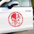 thumbnail image 5 of 2pcs We The People Sticker Decals 1776 Distressed American USA Flag Skull Decal, Patriotic Vinyl Decal for Auto Car Truck SUV Window, 5 of 6