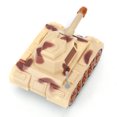 thumbnail image 3 of ABS niños simulación juguete tanque electrónico modelo militar con música ligera rueda universalTawny, 3 of 9