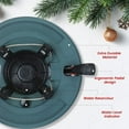 thumbnail image 3 of Christmas Tree Stand with Water Reservoir and Fast Clamp - Fits 6ft Tree with 5 inch Diameter, 3 of 9