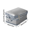 thumbnail image 2 of Travel Compression Bag, Waterproof Clothing Organizer, Large Capacity, Mesh Panel Design, For Outdoor Travel, Space-Saving Gear, Durable Polyester Material, Multi-Purpose Suitcase Companion $BS$3, 2 of 5