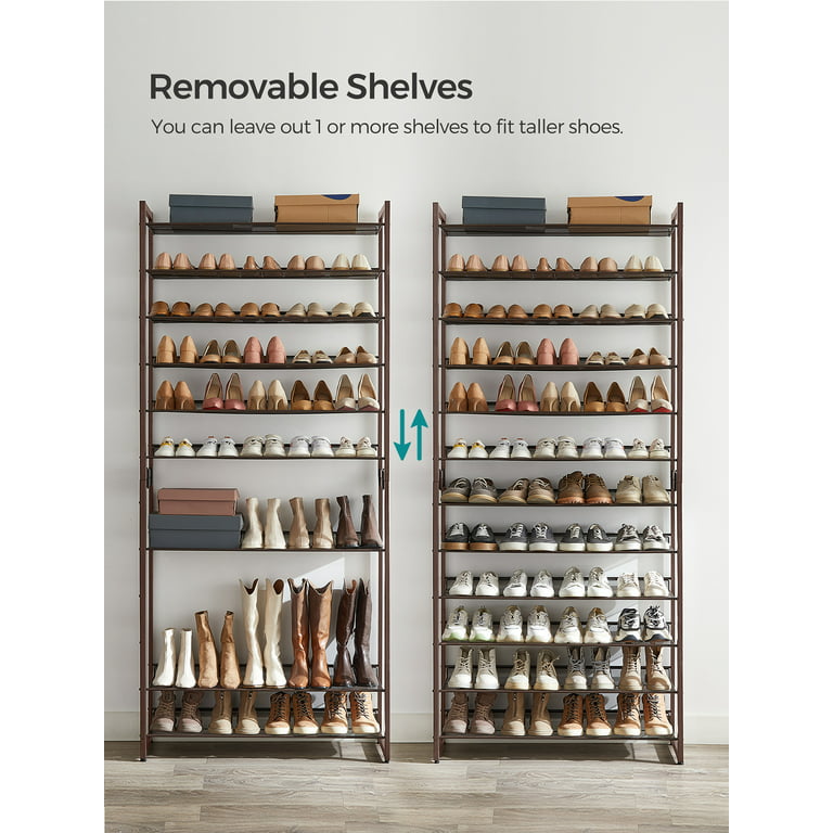 Shoe Tower Shelf Storage Organizer Closet Metal Bench 6 Tier 30