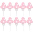 thumbnail image 3 of FELTECHELECTR 10 piezas de bonsái con forma de hongo en miniatura para decoración de micropaisajes, decoración para tartas, 3 of 7