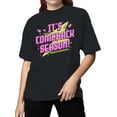 thumbnail image 2 of Comeback Season: Bold Neon Design Women's T-shirt, 2 of 3