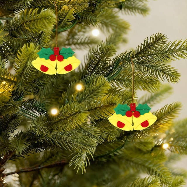 Decoraciones para Fiestas Navideñas, Adornos con Lazos de Lentejuelas, Adornos Colgantes para El Coche, Adornos Colgantes para El Árbol de Navidad, Adornos para El Árbol de Navidad.