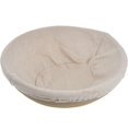 thumbnail image 1 of AMERTEER Basket Rattan Baskets Round basket Bread Proofing Basket Proving Rattan Basket Bakeware Round Oval Basket, 1 of 5