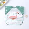 thumbnail image 1 of Babero de verano sin mangas, impermeable, antiadherente, para comer en verano, para bebés, ropa protectora, delantal para niños, babero, 1 of 6