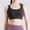 Black, variant on Naittoop Sports Bras for Women High Impact No Underwire Stretch Bra Workout Running Gym Yoga Bra