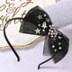 thumbnail image 3 of diademas con lazo para niñas, diademas para niños pequeños, lazos para el pelo de cinta de 5 pulgadas para niñas grandes, diadema de moda vívida con textura envuelta, 3 of 6