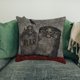 thumbnail image 4 of Advancent Funda de almohada decorativa, decoración de Halloween, funda de almohada acogedora con patrón de calabaza, funda de cojín cuadrada para sofá, Decoración del hogar dos SXYM42 Advancent HA060851-02B, 4 of 6