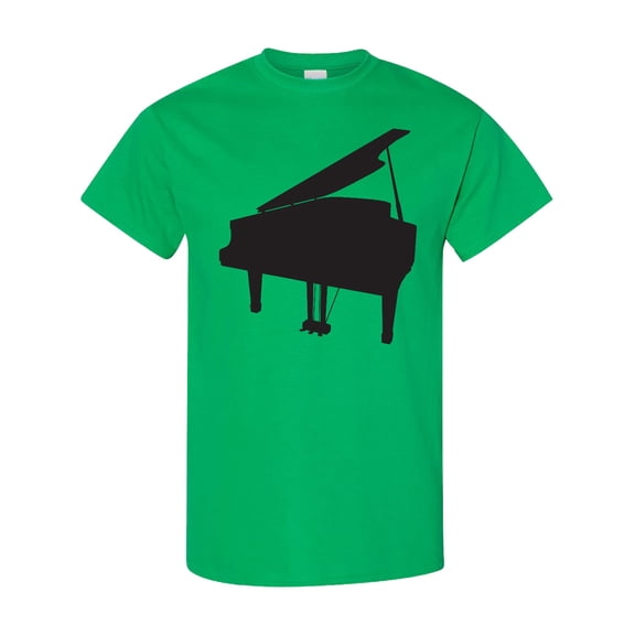 Inktastic Piano Silhouette T-Shirt