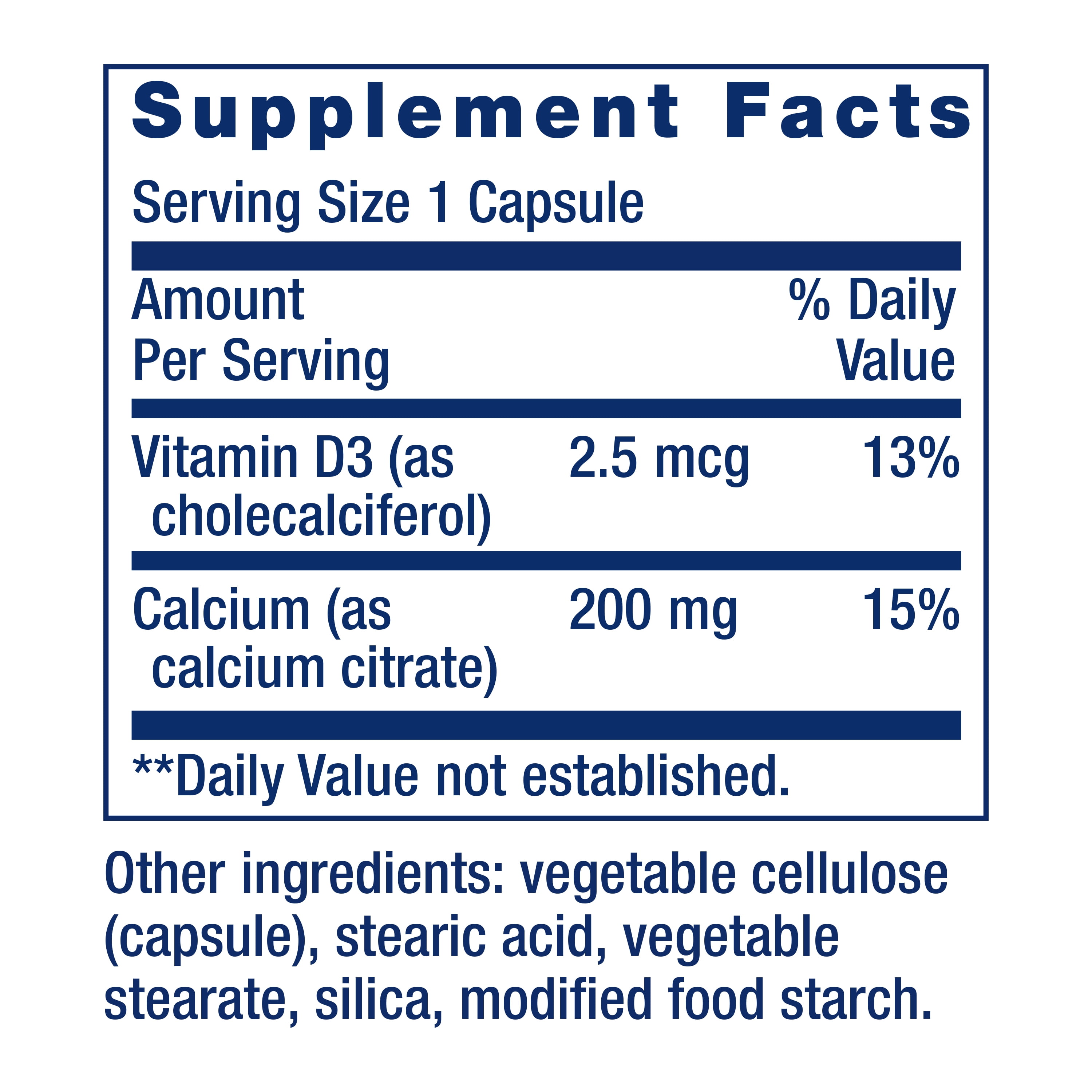 Life Extension Calcium Citrate with Vitamin D - Super Absorbable Calcium for Bone Density & Muscle Function - Gluten-Free, Non-GMO - 200 Capsules