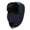 Navy, variant on Unisex Winter Riding Hat with Removable Face Mask, Thicken Fleece Lined Windproof Neck Warmer for Outdoor Activities, Motorcycle and Cycling in Cold Weather - Black