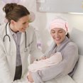 thumbnail image 2 of Shisuyan 2Pcs Winter Thick Postpartum Fashion Confinement Hats Woman Sleeping Hats (Random Color), 2 of 8