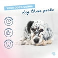 thumbnail image 6 of Benebone Puppy 2-Pack Maplestick/Zaggler Durable Dog Chew Toys for Gentle Chewers, Real Bacon, Real Maplewood, Tiny, 6 of 10