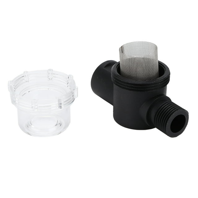 Oubit Fresh Water Pump Strainer,Water Pump Strainer 50 RV Water Pump Filter Water Tank Strainer Versatile Functionality