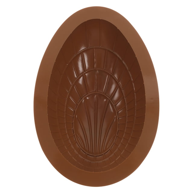 Light Brown Silicone Easter Egg Chocolate Mold for Kitchen Use, Easy to Clean, HighTemperature Resistant