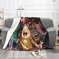 thumbnail image 2 of Movie Sing 2 Fleece Throw Blankets, Super Soft Flannel Cozy Blankets for Adults, Washable Lightweight Blanket for Couch Sofa Bed Office, Warm Plush Blankets for All Season, 2 of 8