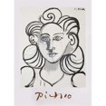 thumbnail image 1 of Pablo Picasso 22596 Portrait de Femme- Lithograph on Paper 29 In. x 22 In. - Black- White, 1 of 1