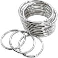 thumbnail image 1 of Shisuyan 20Pcs Macrame Hoops Ring: 2 Inch Metal Craft Hoops for DIY Dreamcatcher Floral Macrame Rings - Metal for Hanging Plants Wedding Wall Decoration, 1 of 8