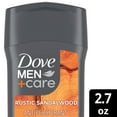 thumbnail image 3 of Dove Men+Care Antiperspirant Deodorant Stick for Men Rustic Sandalwood, 2.7 oz, 3 of 9