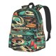 thumbnail image 1 of Disketp Retro Pop Art Collage Mochila Escolar de Gran Capacidad y Peso Ligero, Mochila de Viaje Ideal para Escuela, Trabajo y Uso Diario, Cómoda y con Estilo, 1 of 8