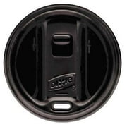 Angle View: DIXIE Hot Cup Lid,Dome,20 to 24 fl. oz.,PK1000 TP9550B