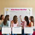 thumbnail image 3 of NWOKYZGH Search Poster Wall Game Large Find Decoration Include 50 Words Gender Reveal Coed Party Activities Keepsake for Guests and Mom, 3 of 3
