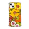 thumbnail image 1 of Retro 70s Hippie Flowers Case for iPhone 13 Mini,Aesthetic Art Design TPU Shock-proof Cover Case, 1 of 5