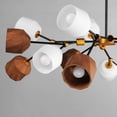 thumbnail image 5 of 28279DBZAB Maxim Lighting Akimbo - 112W 16 LED Pendant-21.25 Inches Tall and 60.75 Inches Wide, 5 of 5