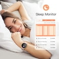 thumbnail image 4 of Reloj inteligente AGPTEK para mujer IP68 impermeable Android/iOS Rosa, 4 of 9