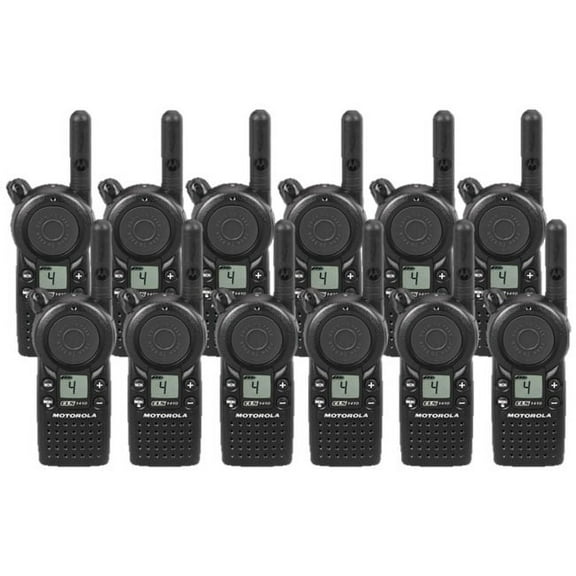 Motorola CLS1410 12 Pack Radio Bundle